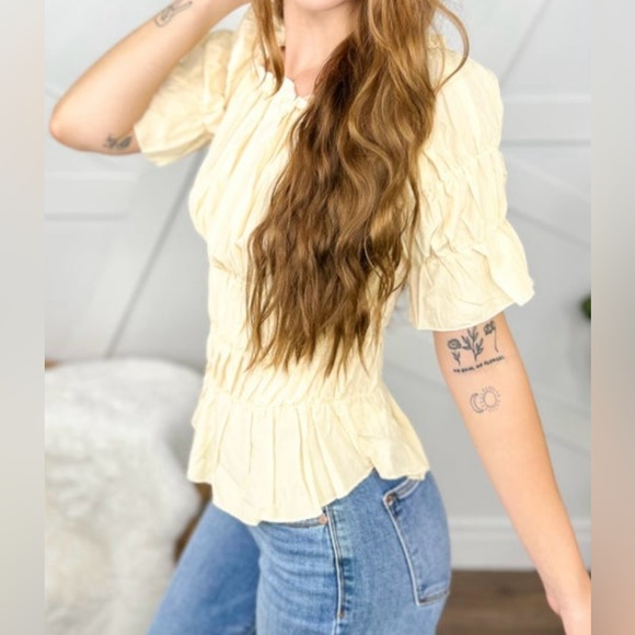 White Birch 2X top - Picture 3 of 3